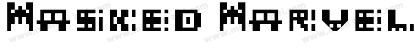 Masked Marvel Italic字体转换